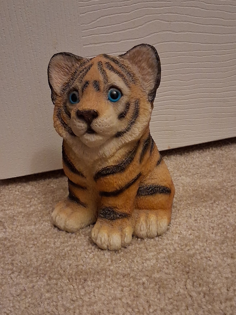 Tiger Bank with Blue Eyes